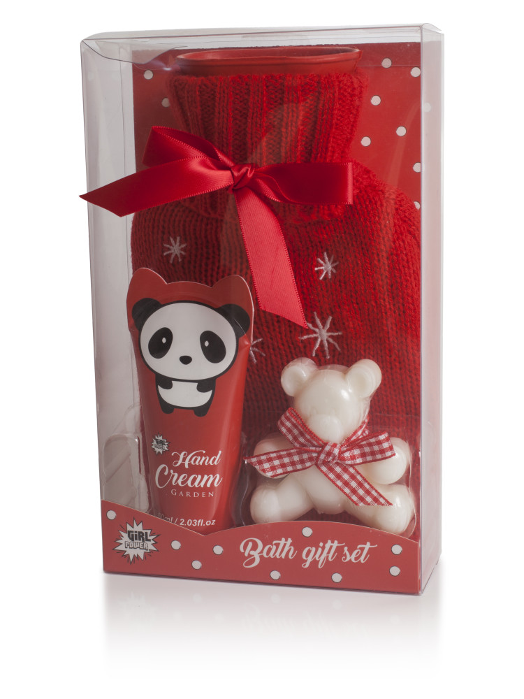 Set baño bolsa agua-cr manos-jabon pok1600