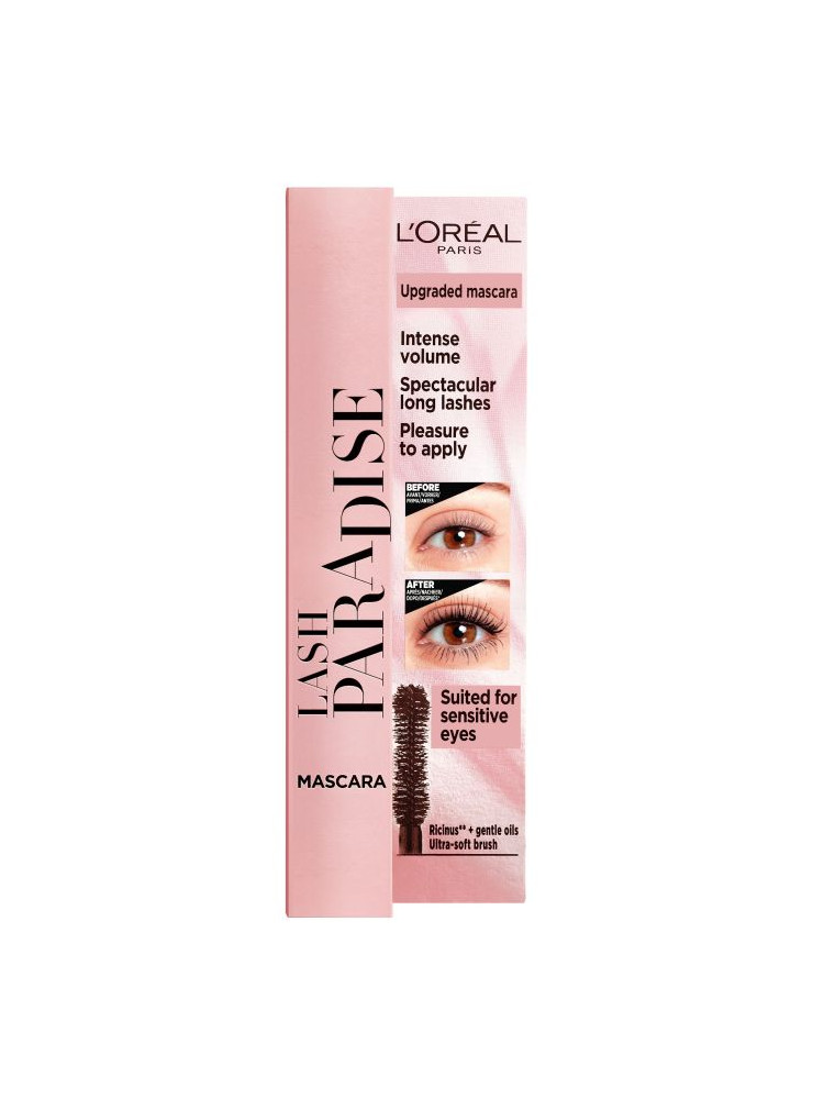 Masc loreal voluminous paradise 01 black