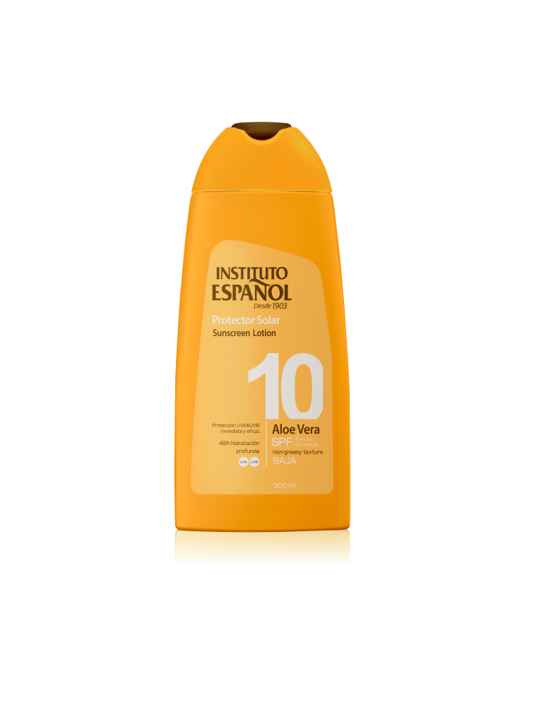 Inst esp prot sol aloe vera spf10 loc 300