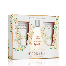 Aire de Sevilla estuche rosas blancas