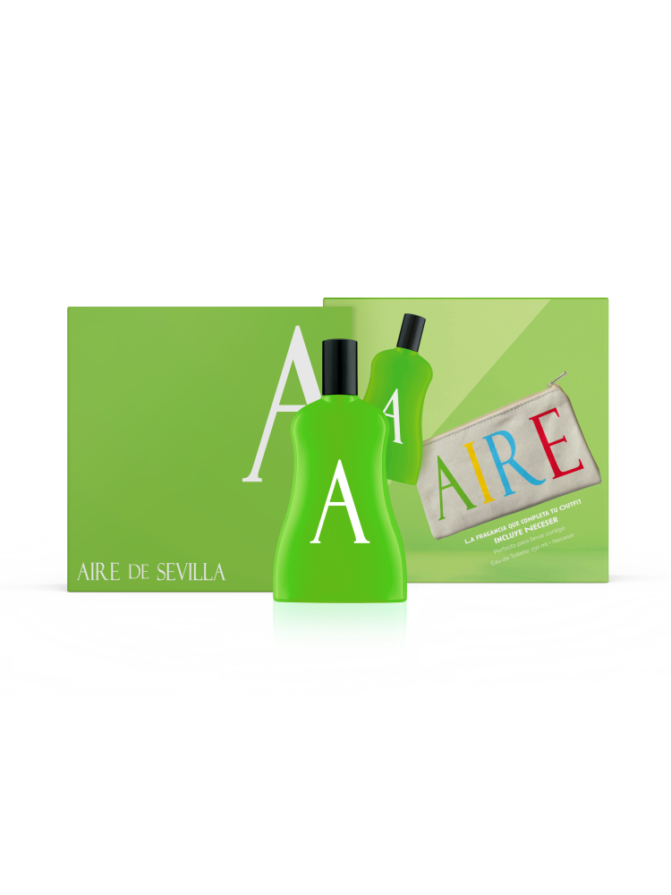 Aire de sevilla a (verde) edt v 150ml+nec