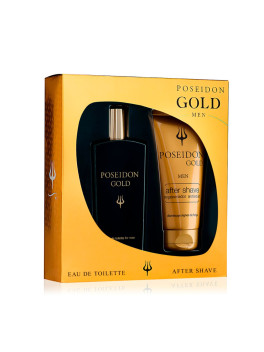 Pack col poseidon gold 150 ml hombre+masaj