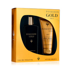 Pack col poseidon gold 150 ml hombre+masaj