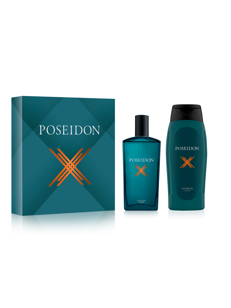 Poseidon x edt v 100 ml+ gel 250ml
