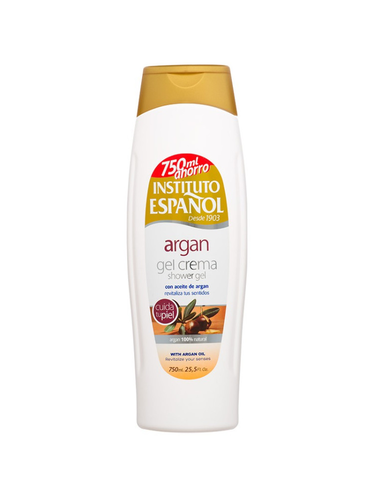 Instituto español gel de baño en crema argan 750ml