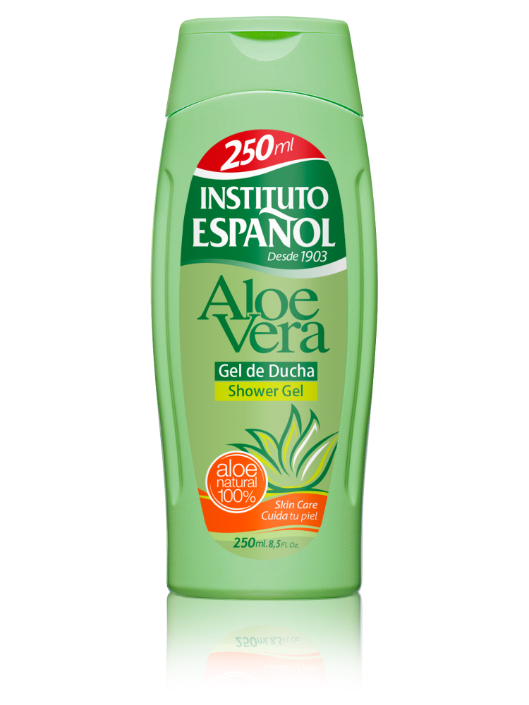 Ins esp gel de baño aloe vera 250 ml